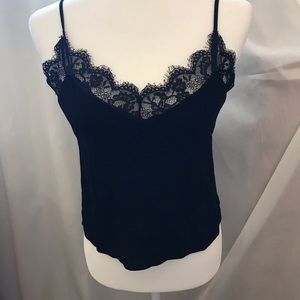 3/$20 Forever 21 Black Lace Camisole